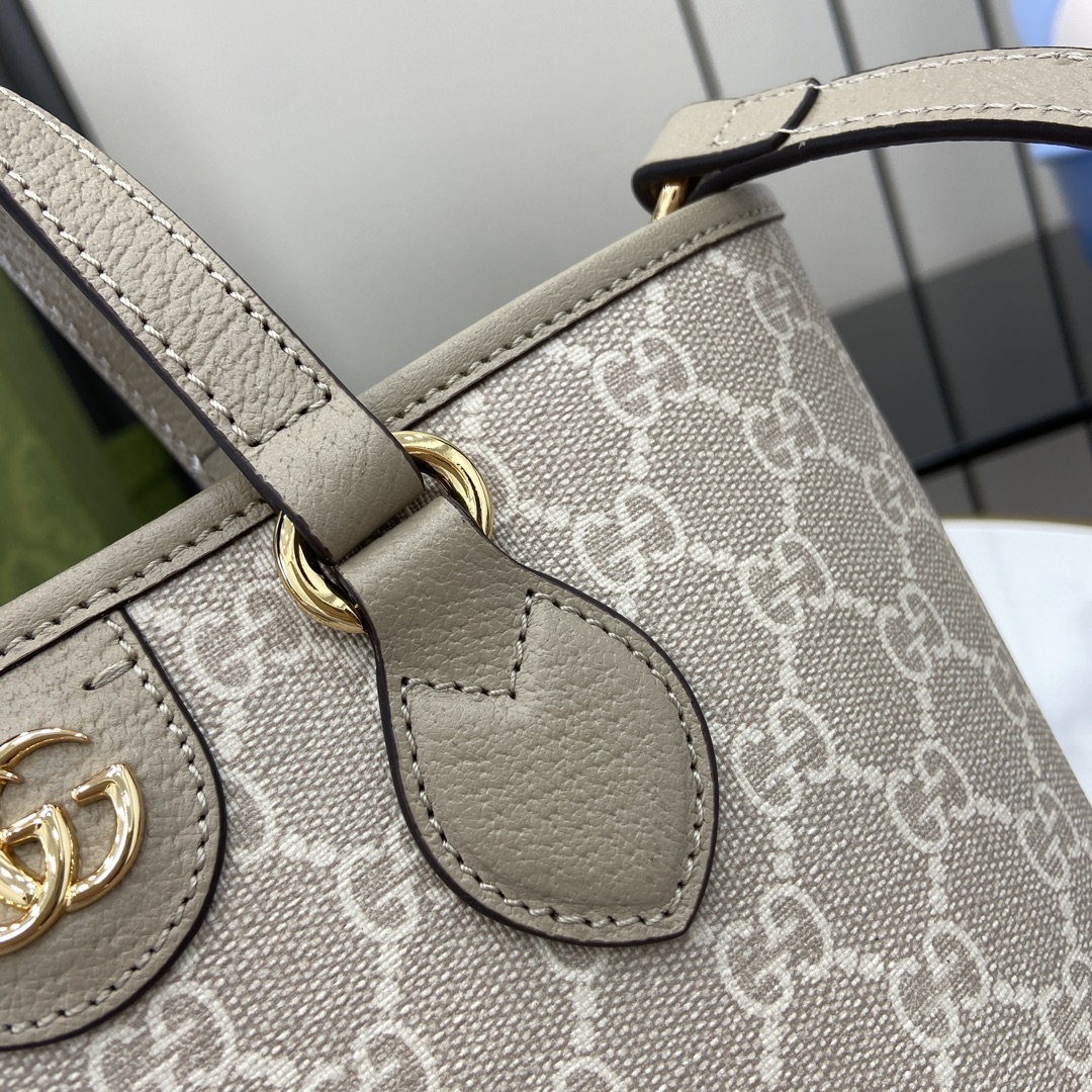 Bagsaaa Gvc*1 Ophidia Mini Tote Bag 811716 Beige - 22x18x10 cm