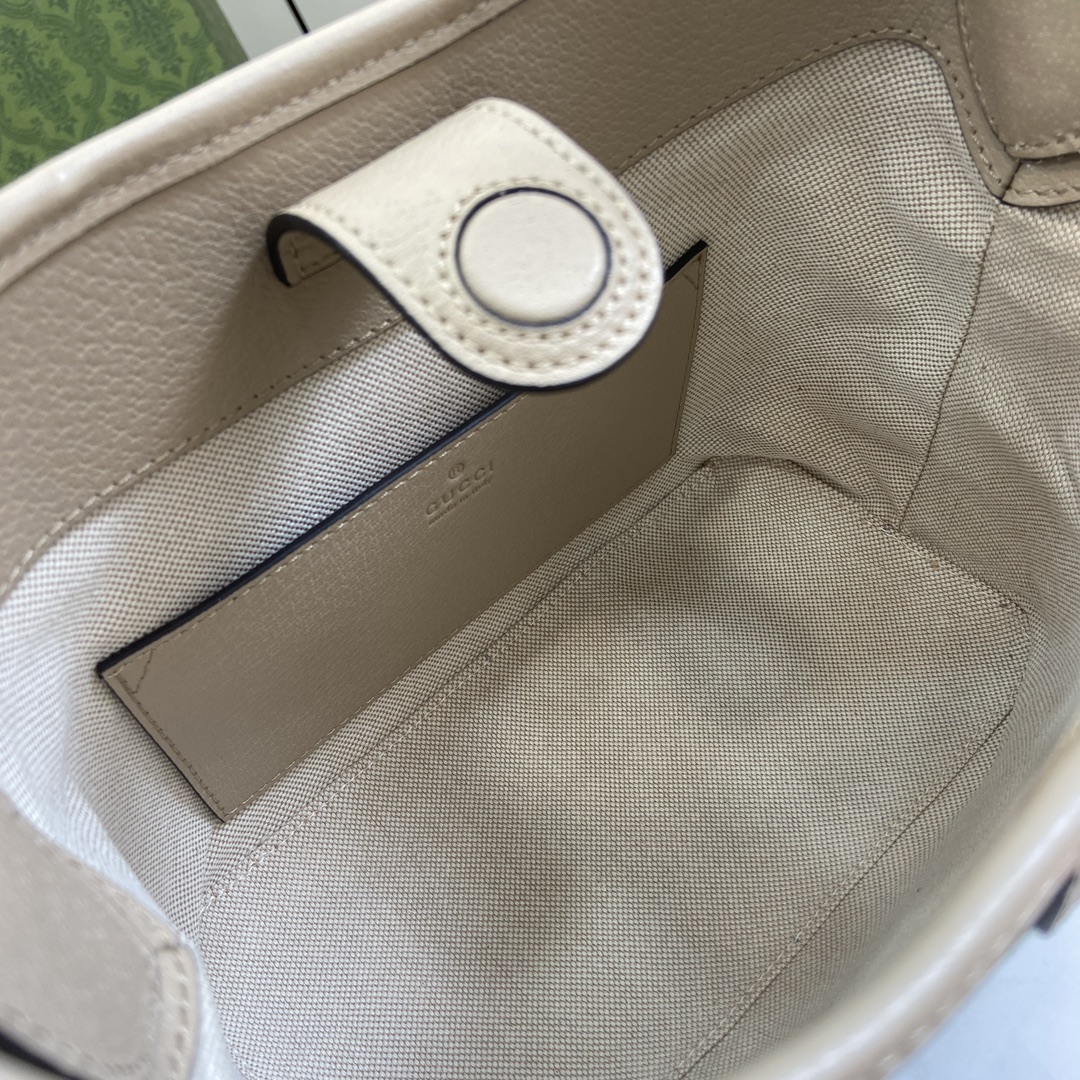 Bagsaaa Gvc*1 Ophidia GG Small Shoulder Bag 781402 Beige - 23 x 21 x 12 cm