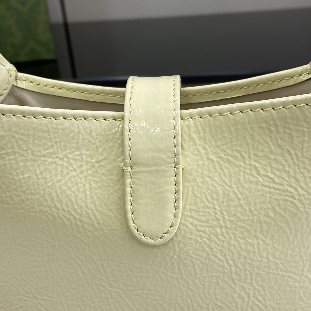 Bagsaaa Gvc*1 Jackie Notte Mini Bag 782889 Yellow Patent - 19.5 x 18 x 3.5cm