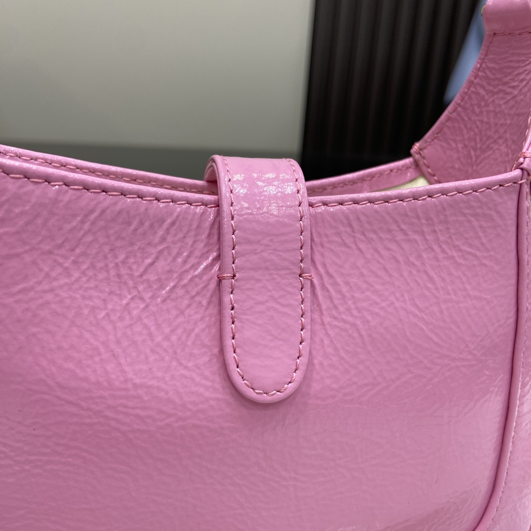 Bagsaaa Gvc*1 Jackie Notte Mini Bag 782889 Pink Patent - 19.5 x 18 x 3.5cm