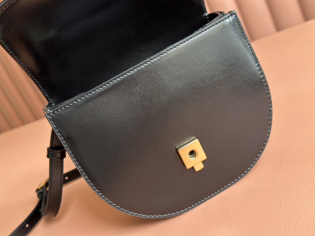 Bagsaaa Gvc*1 Horsebit 1955 Mini Top Handle Bag 781387 Black - 18 x 15 x 6.5 cm