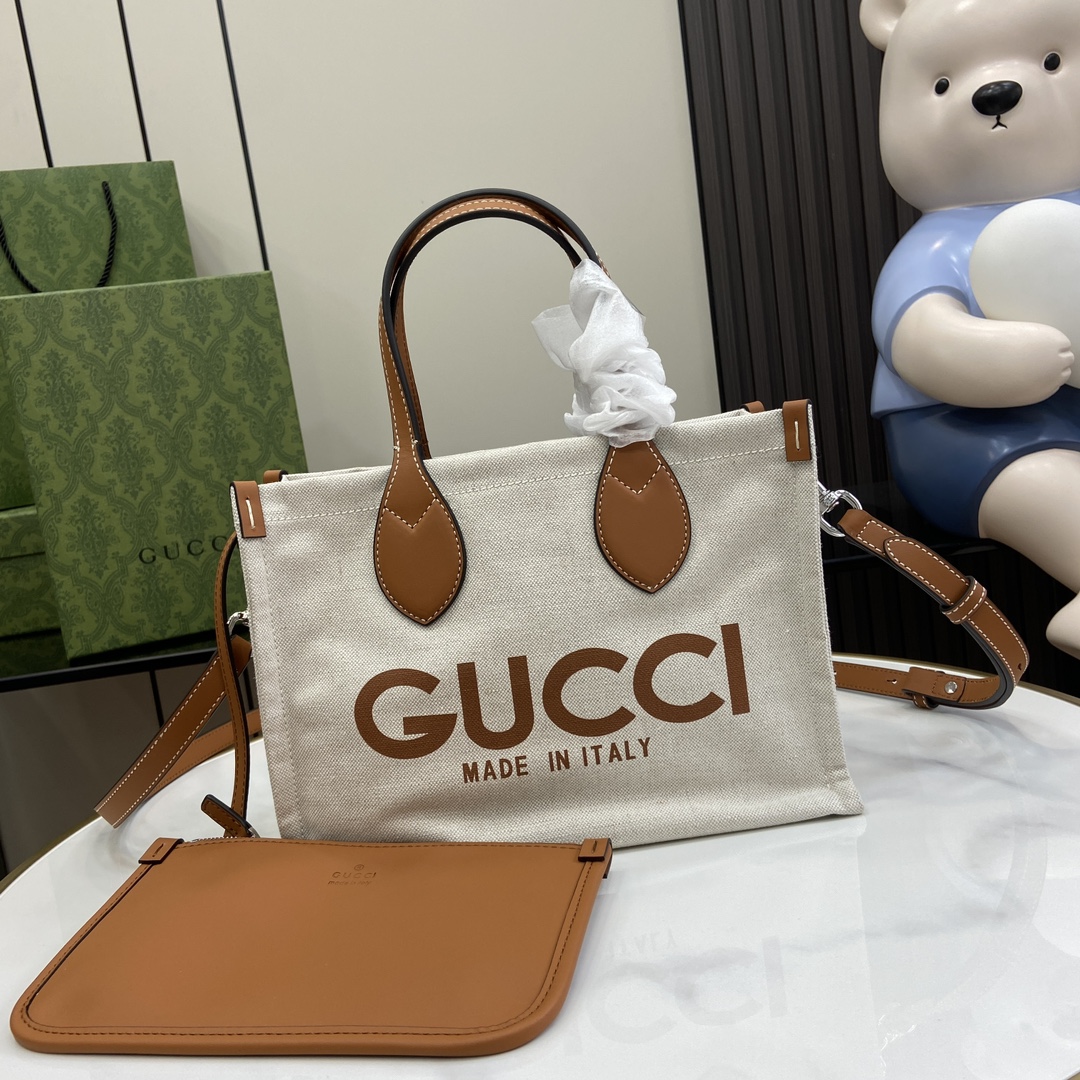 Bagsaaa Gvc*1 Mini Tote Bag With Gvc*1 Print 772144 - 28 x 19.5 x 12 cm