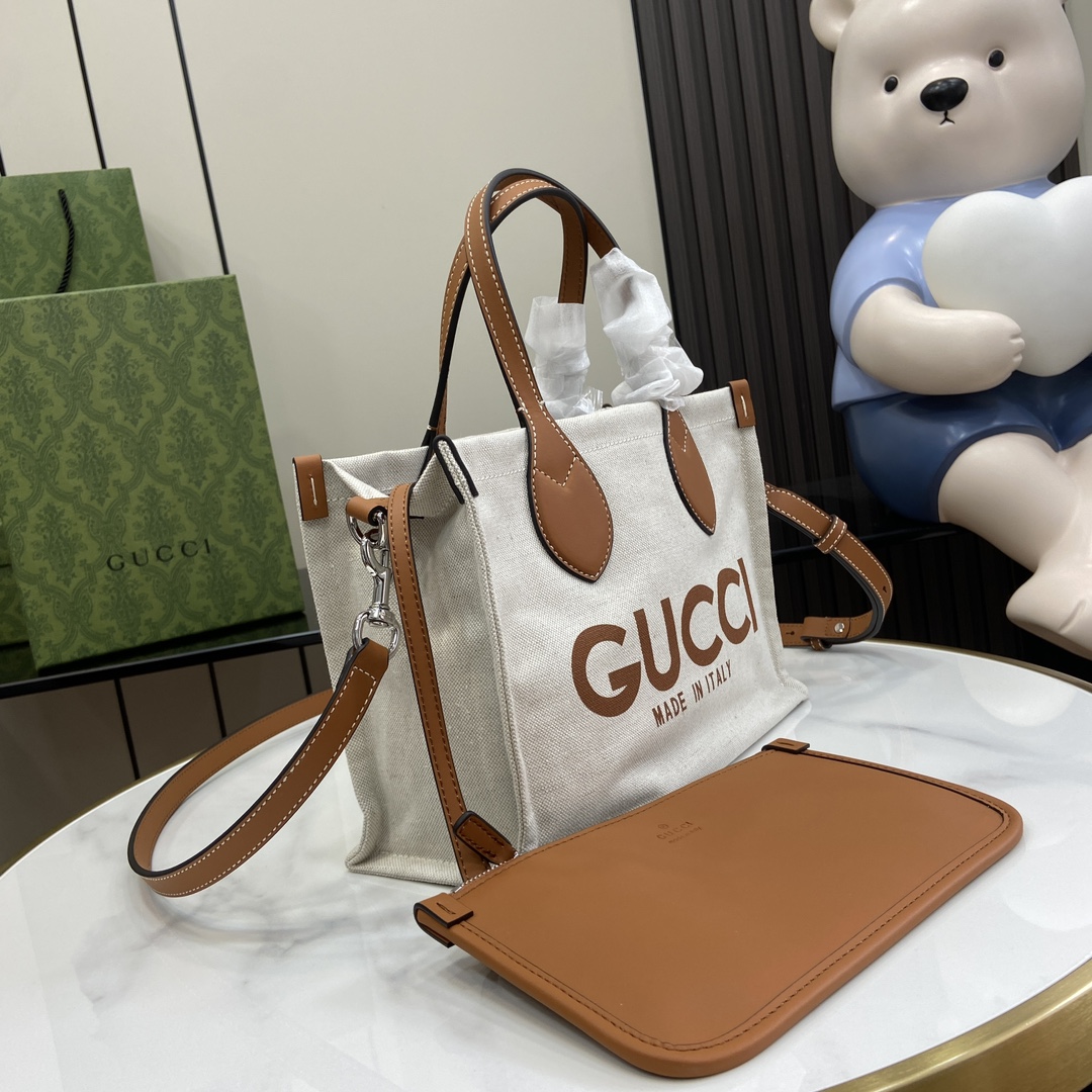 Bagsaaa Gvc*1 Mini Tote Bag With Gvc*1 Print 772144 - 28 x 19.5 x 12 cm