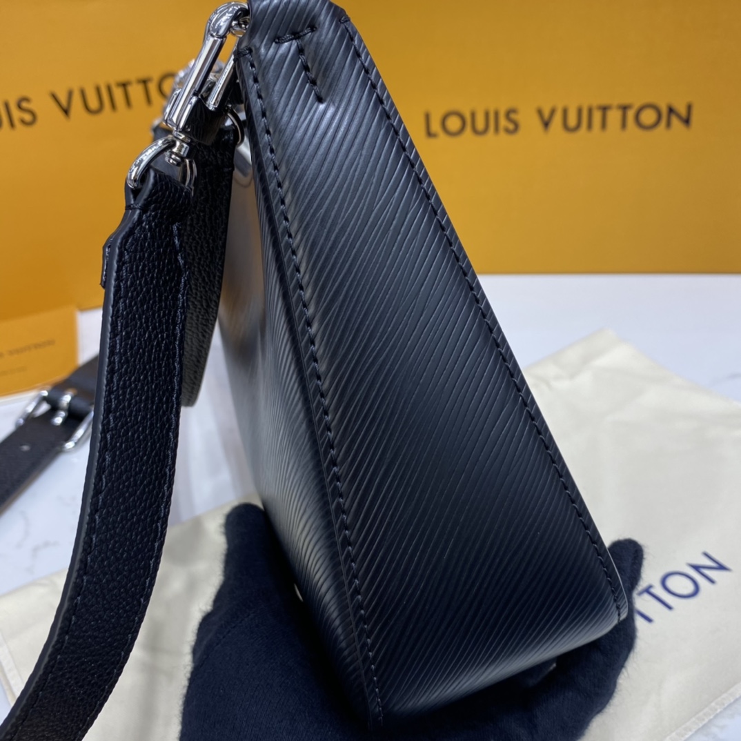 Bagsaaa L0vis Vvtt0n M80689 Marelle Black - 25 x 15 x 8 cm