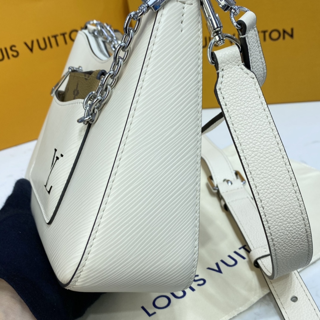 Bagsaaa L0vis Vvtt0n M80688 Marelle Cream - 25 x 15 x 8 cm