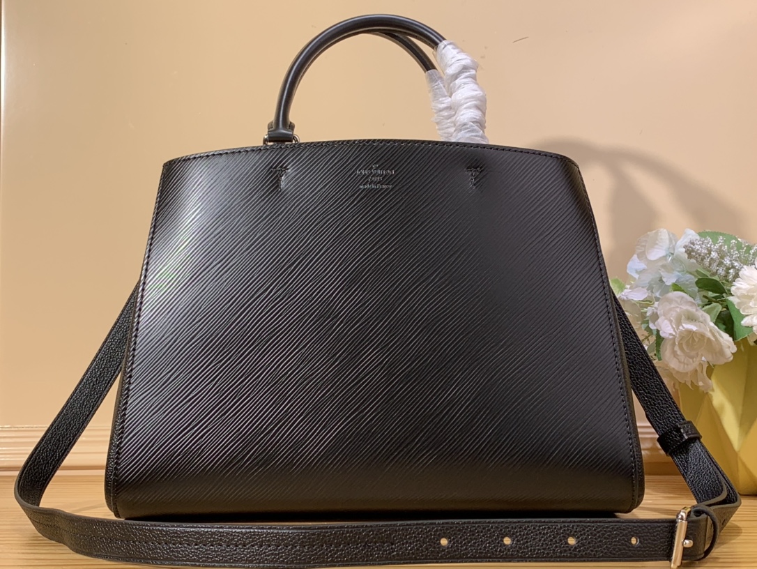 Bagsaaa L0vis Vvtt0n M59954 Marelle Tote MM Black - 30 x 21 x 13 cm