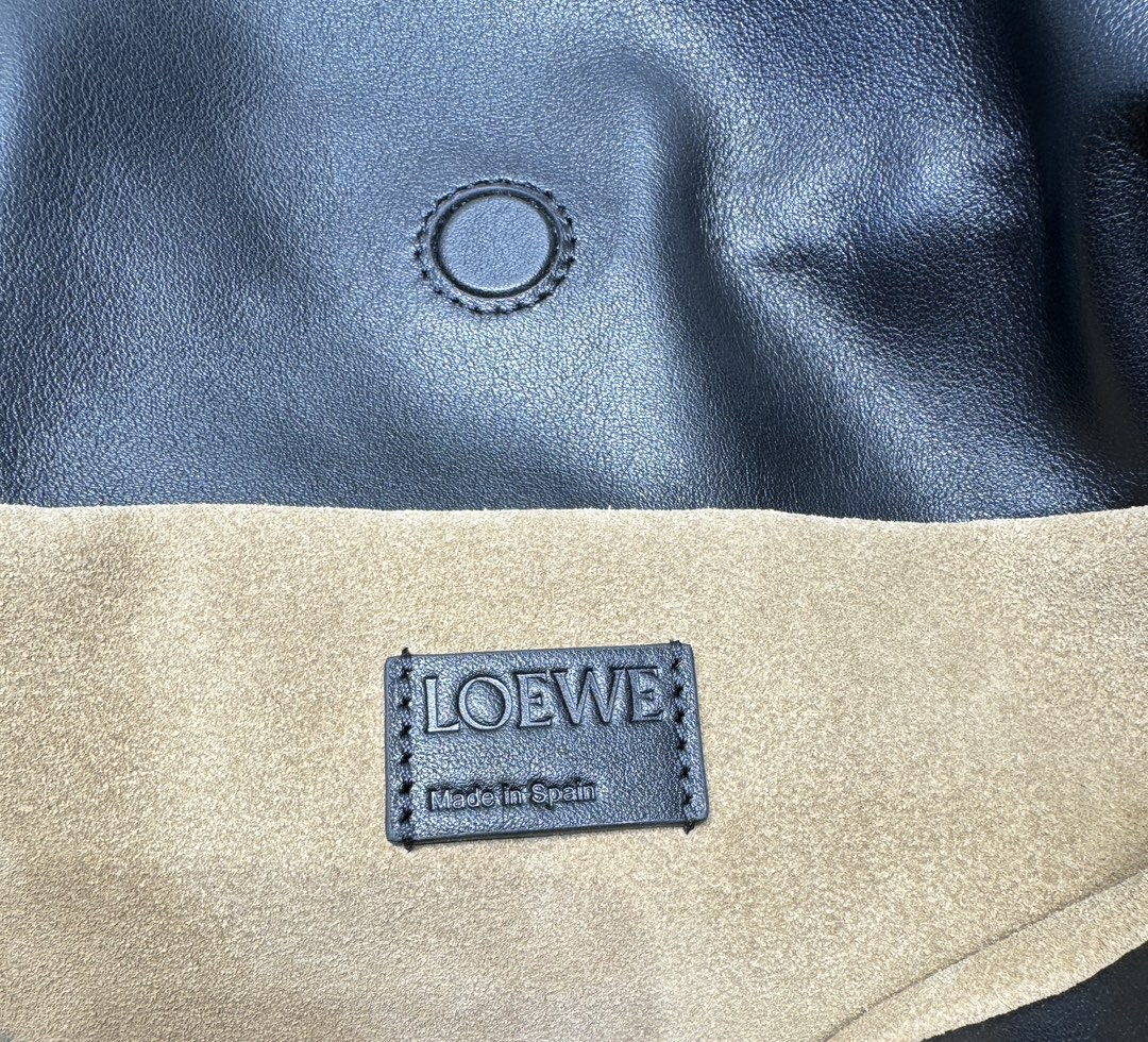 Bagsaaa Mini Flamenco Clutch In Nappa Calfskin Black - 23.9X18X9 cm