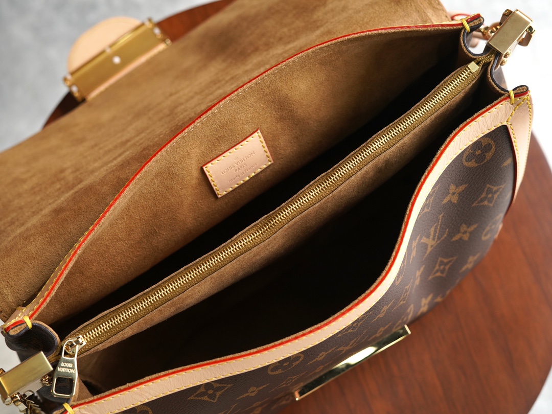 Bagsaaa L0vis Vvtt0n M47149 Dauphine Soft GM Bag Monogram - 28 x 20 x 11 cm