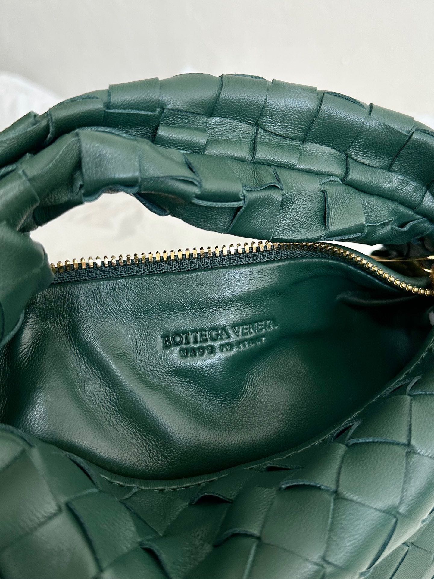 Bagsaaa B0tt*ga Ven*ta Mini Jodie Dark Green - 23x28x8 cm