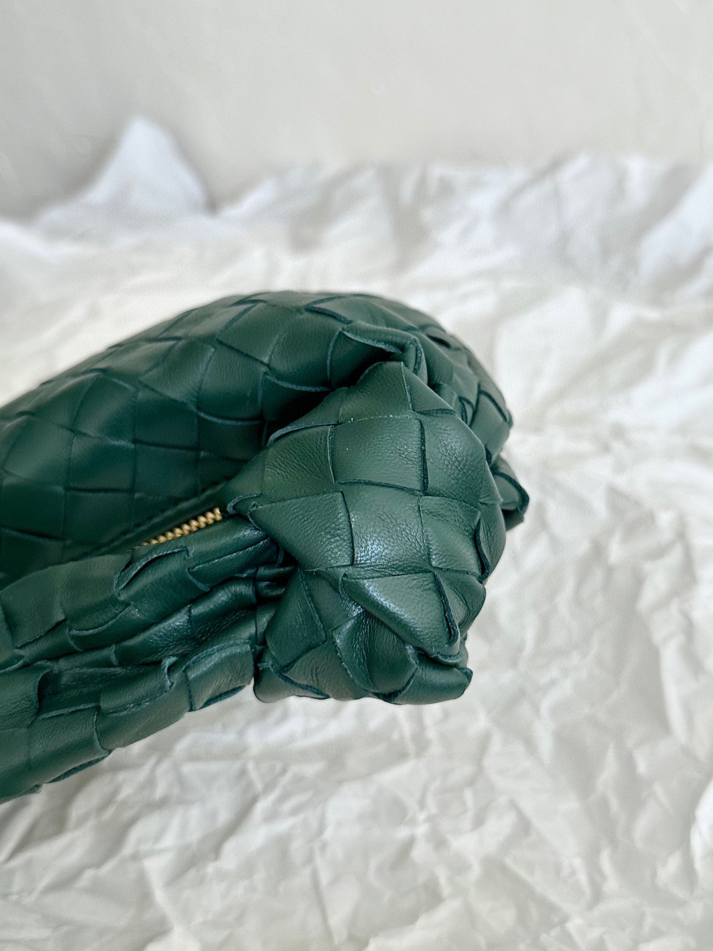Bagsaaa B0tt*ga Ven*ta Mini Jodie Dark Green - 23x28x8 cm