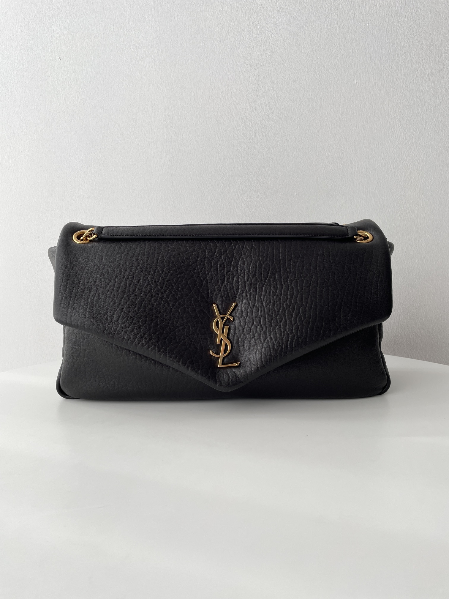 Bagsaaa Y51 Calypso Large In Grained Lambskin 777399 Black - 38cm