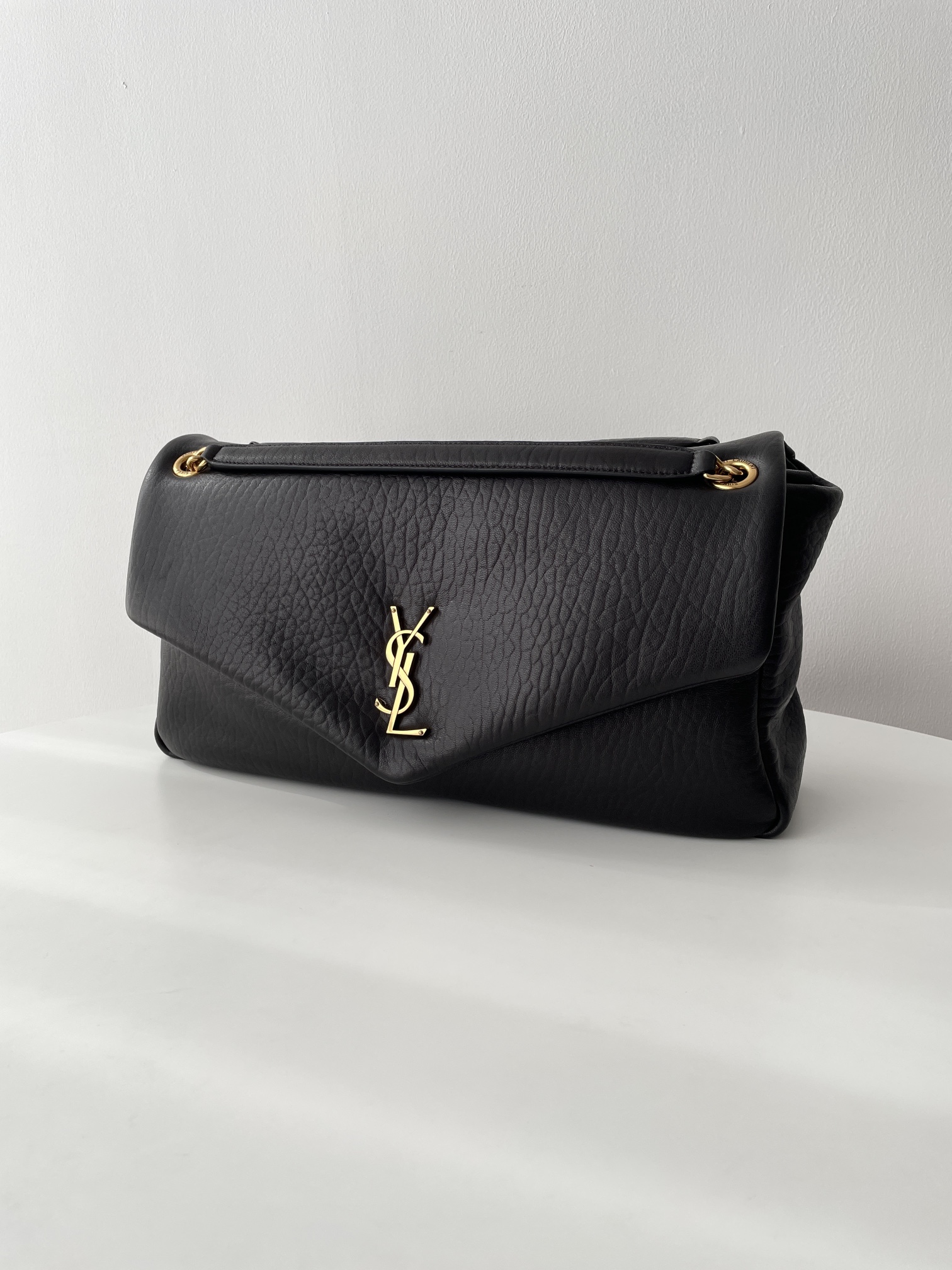 Bagsaaa Y51 Calypso Large In Grained Lambskin 777399 Black - 38cm