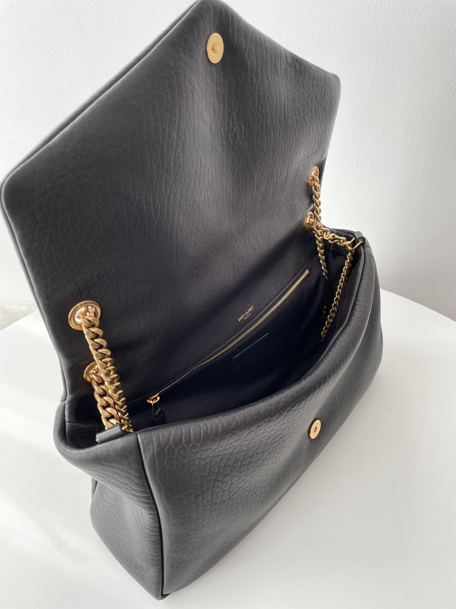 Bagsaaa Y51 Calypso Large In Grained Lambskin 777399 Black - 38cm