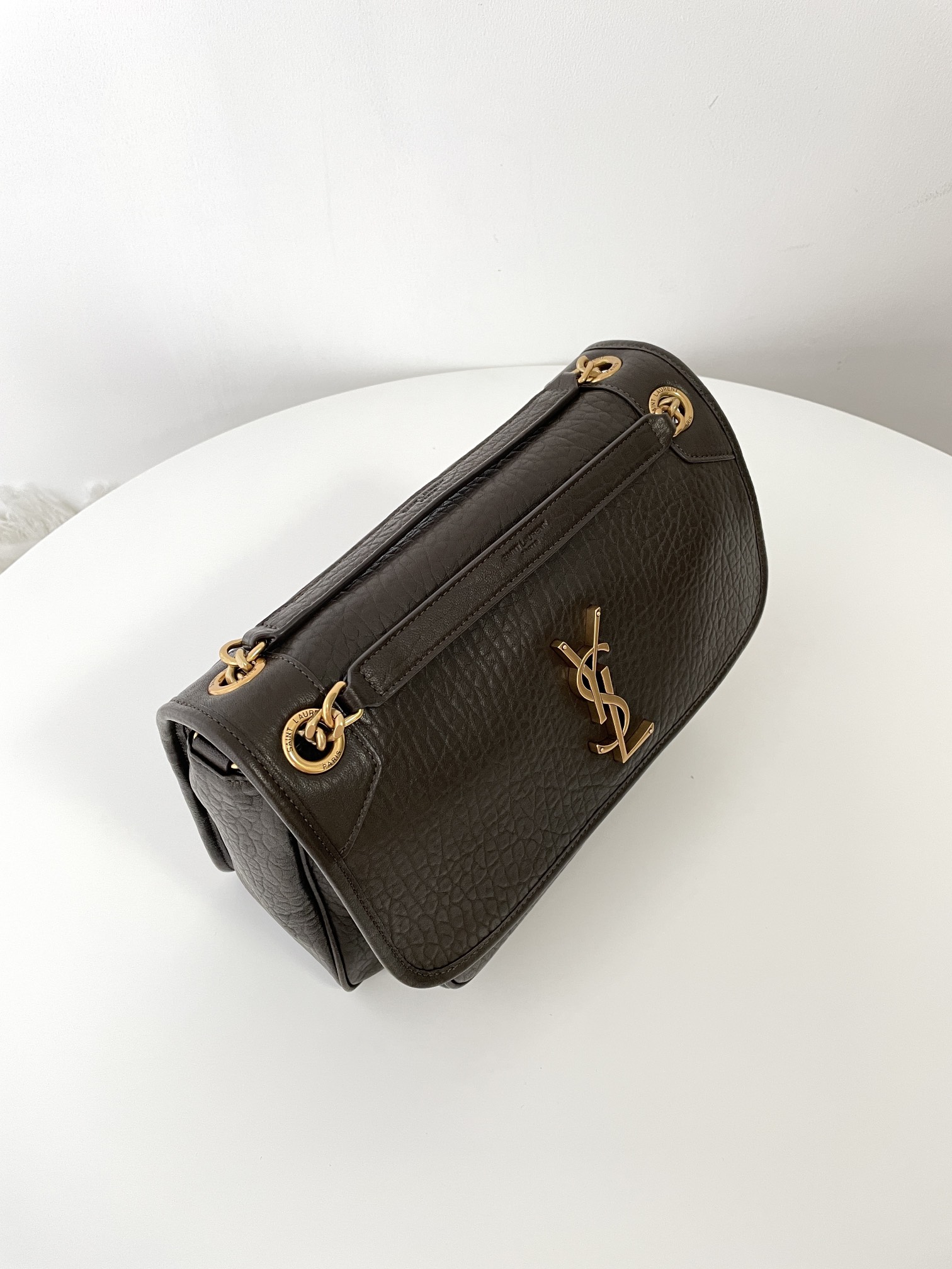 Bagsaaa Y51 Niki Medium In Grained Lambskin 633178 Light Musk - 28 X 20 X 8.5 CM