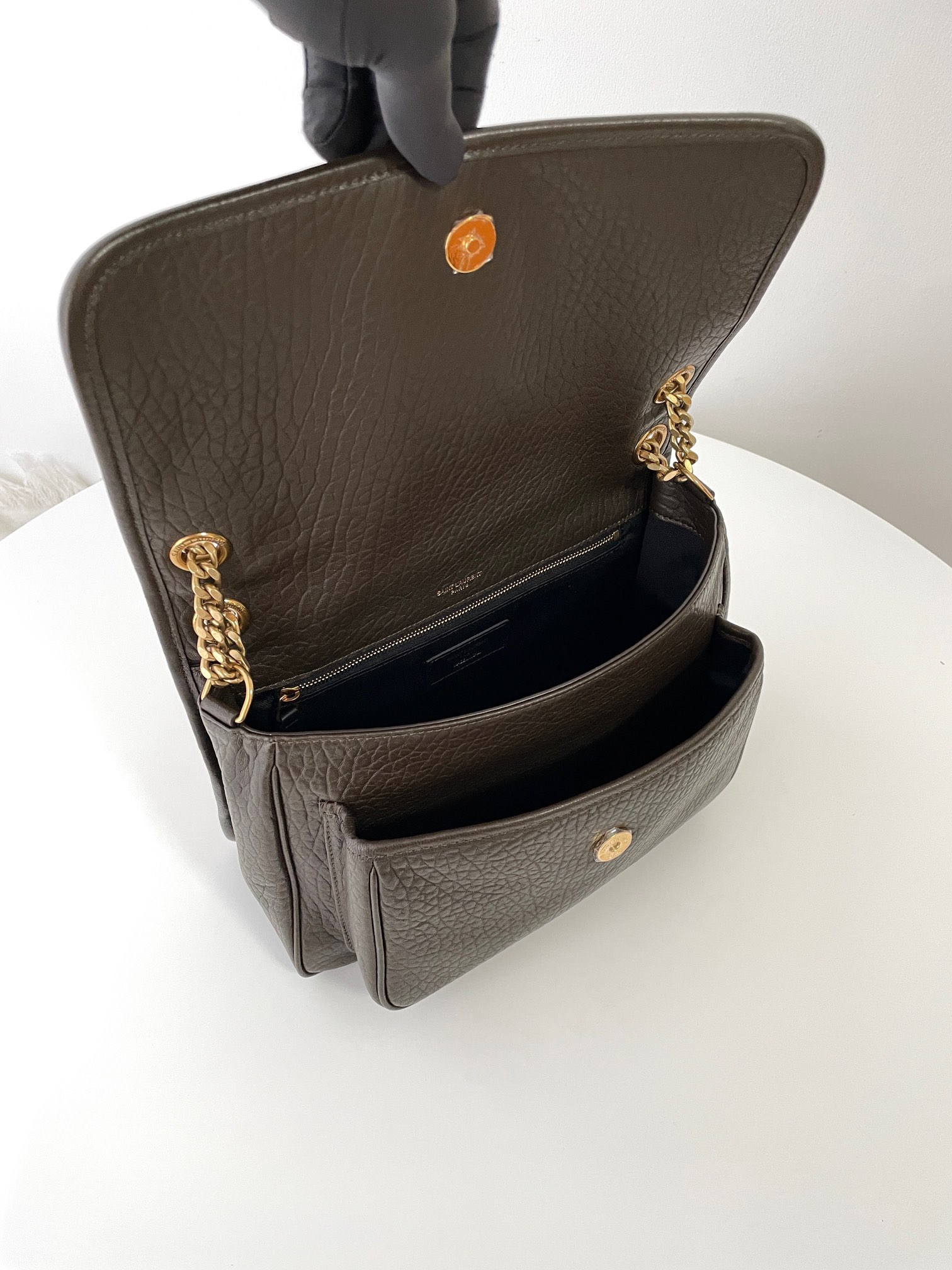 Bagsaaa Y51 Niki Medium In Grained Lambskin 633178 Light Musk - 28 X 20 X 8.5 CM