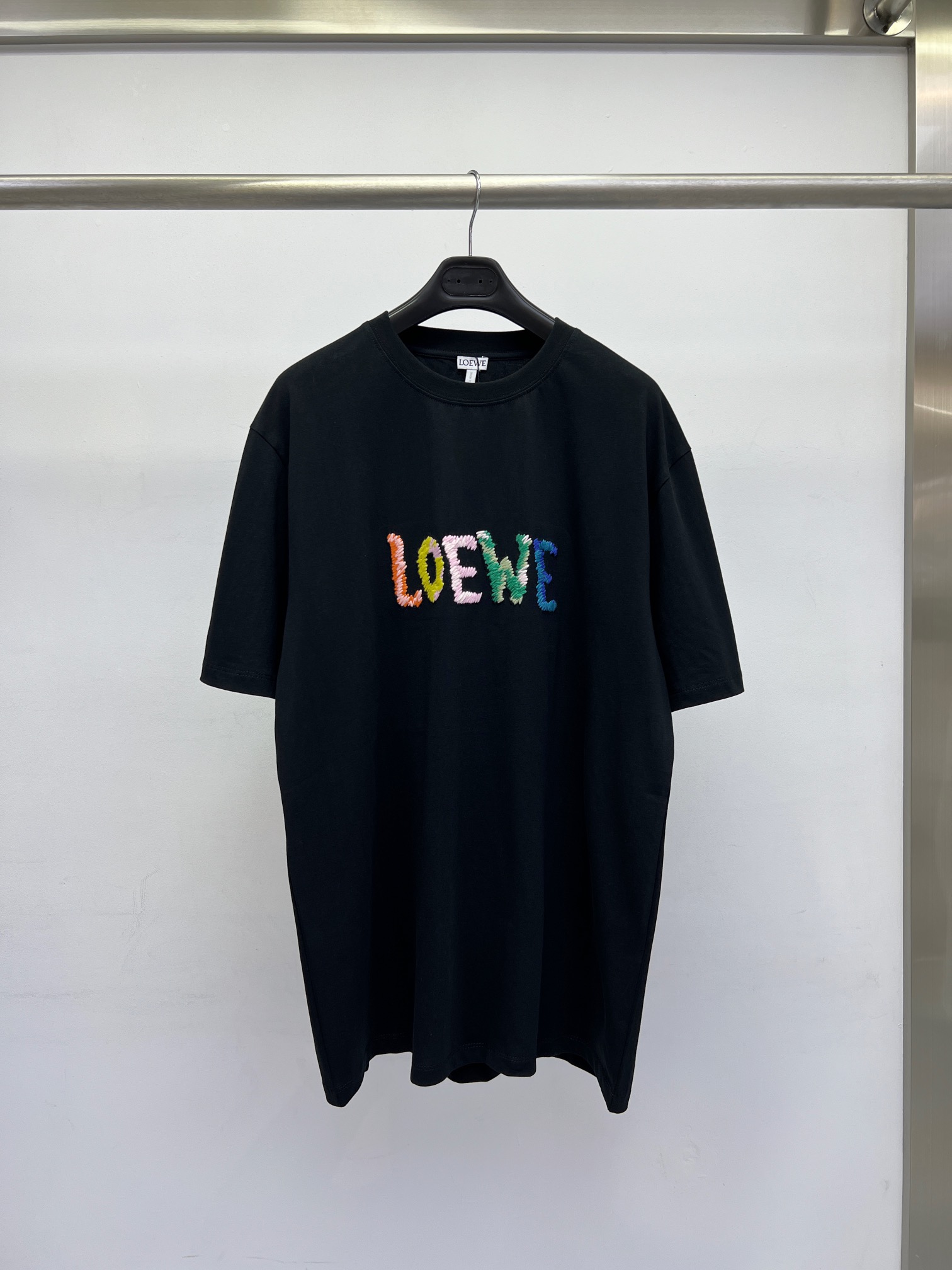 Bagsaaa L0ew* Relaxed fit T-shirt In Cotton Black