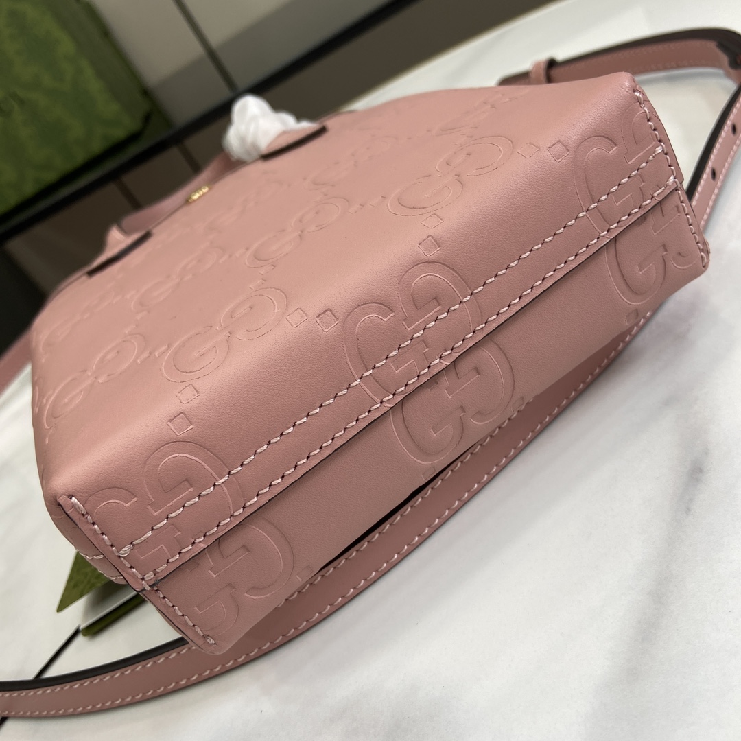 Bagsaaa Gvc*1 GG S*per Mini Bag With Strap 790133 Pink - 21cm