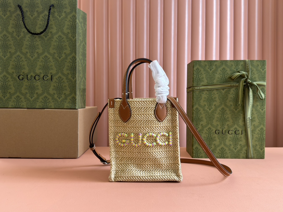 Bagsaaa Gvc*1 GG S*per Mini Bag With Strap 780083 - 18.5cm