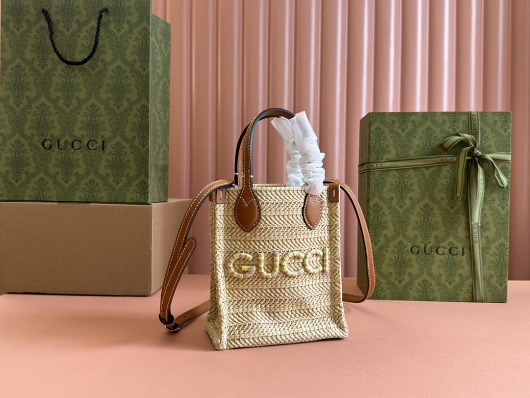 Bagsaaa Gvc*1 GG S*per Mini Bag With Strap 780083 - 18.5cm