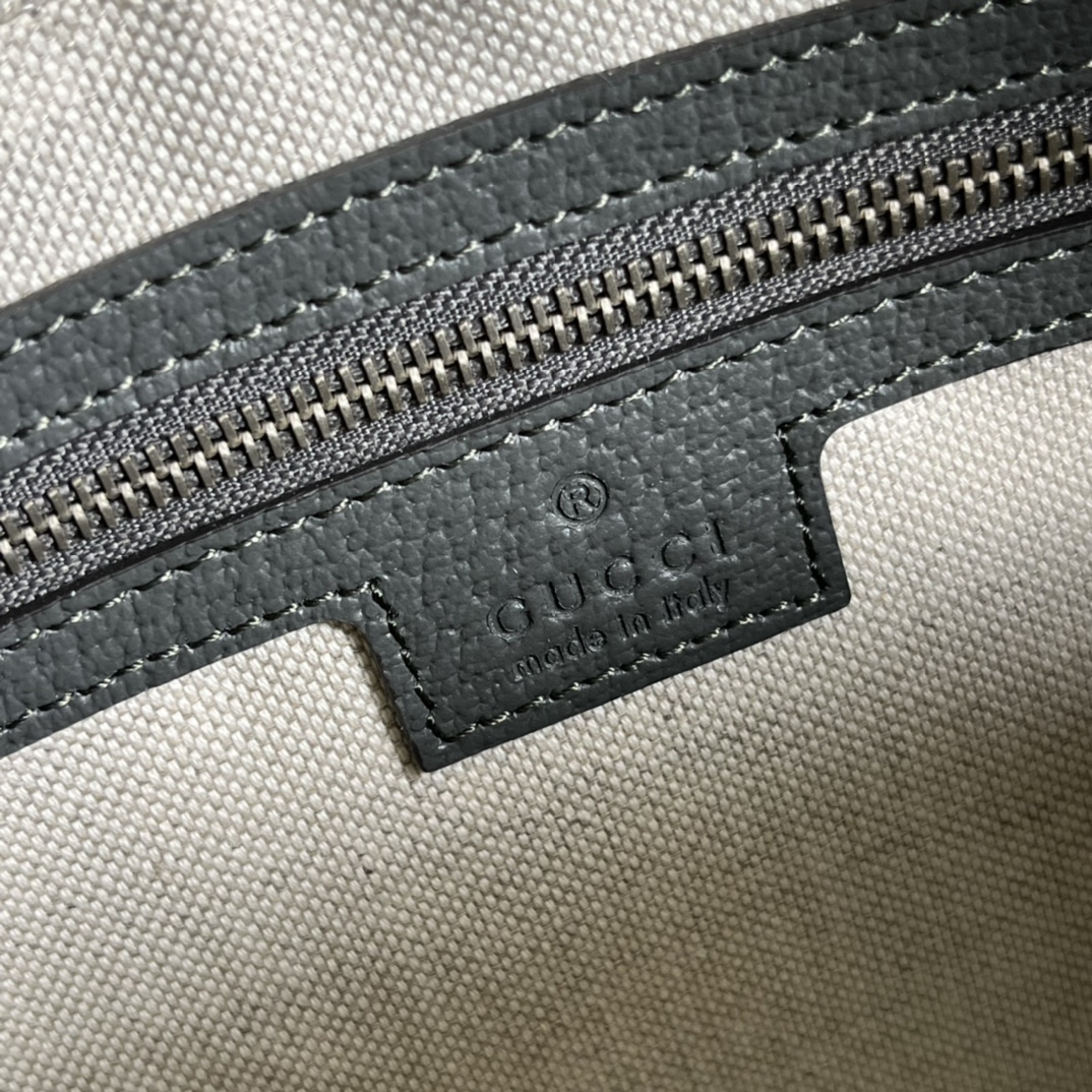 Bagsaaa Gvc*1 Ophidia GG Small Crossbody Bag 699439 Gray - 23.5x 16x 4.5 cm