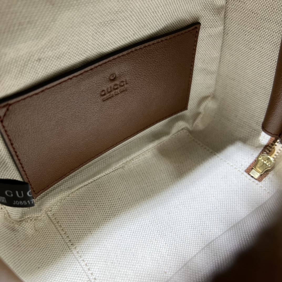 Bagsaaa Gvc*1 Blondie Top Handle Bag 744434 Brown - 17x15x9 cm