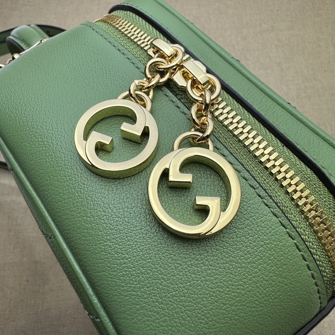 Bagsaaa Gvc*1 Blondie Top Handle Bag 744434 Green - 17x15x9 cm