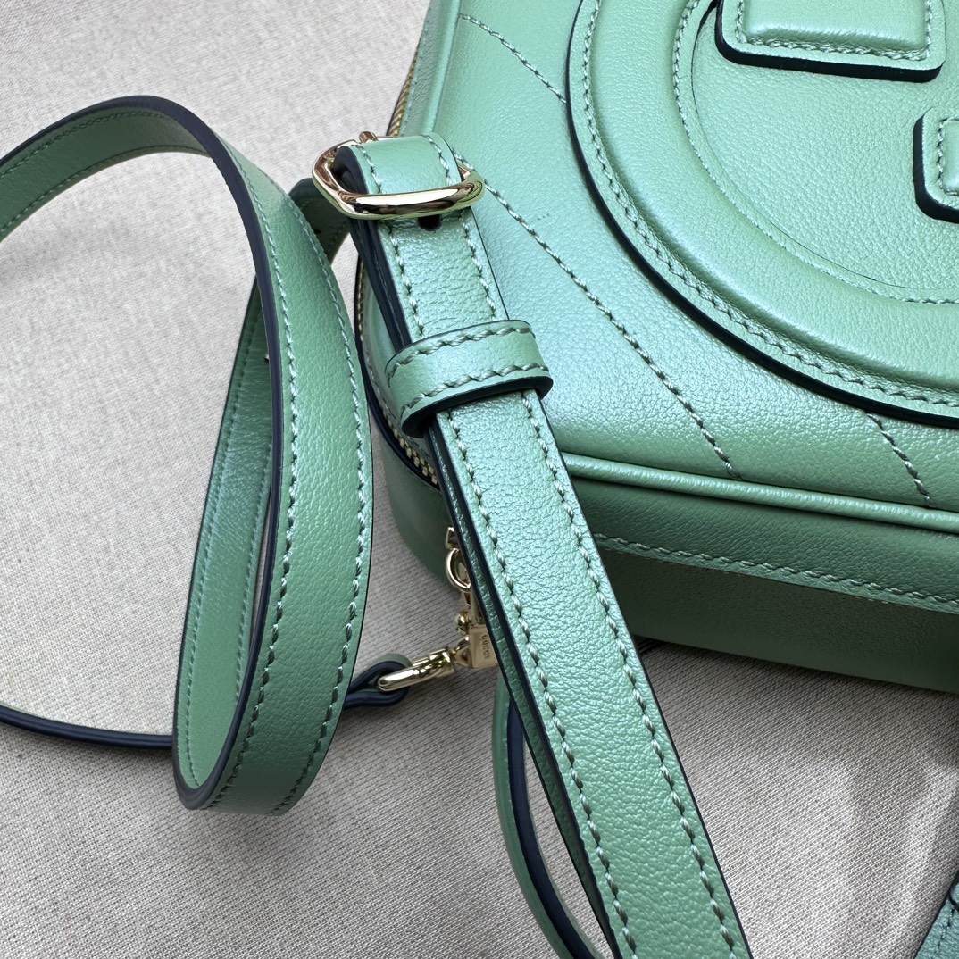 Bagsaaa Gvc*1 Blondie Top Handle Bag 744434 Green - 17x15x9 cm