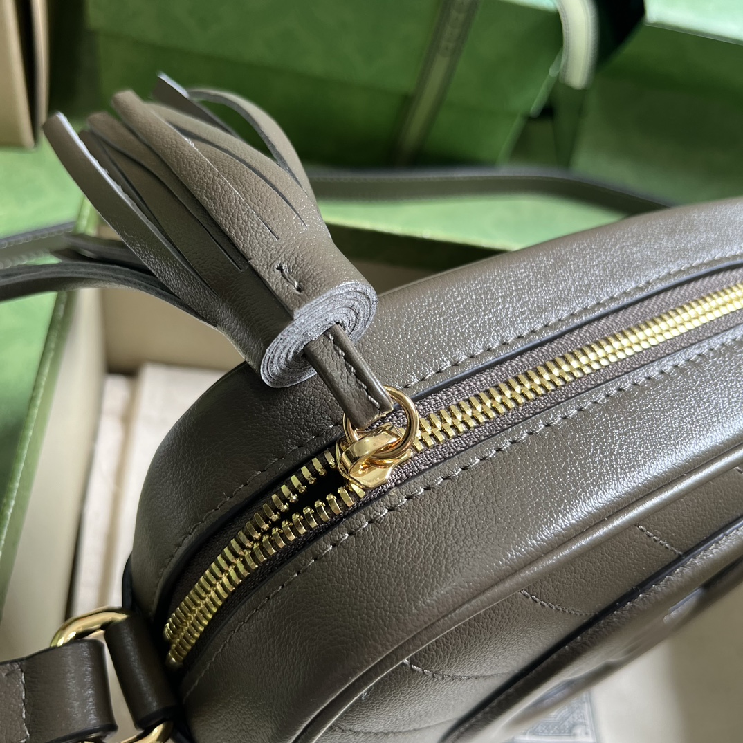 Bagsaaa Gvc*1 Blondie Small Shoulder Bag ‎742360 Dark Gray - 21*15.5*5cm