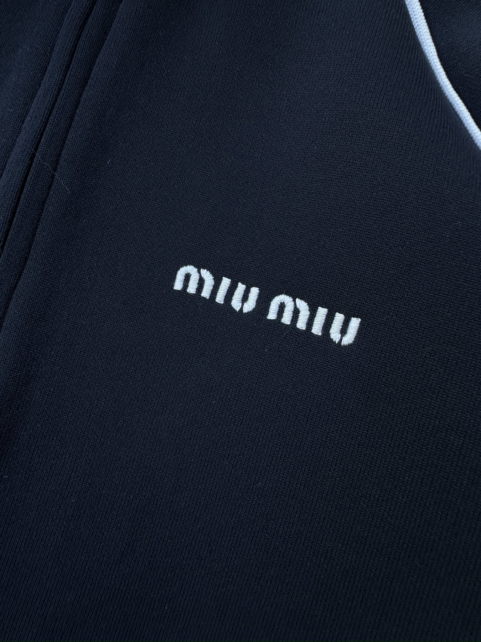 Bagsaaa M1um1u Nylon Sweatshirt Navy
