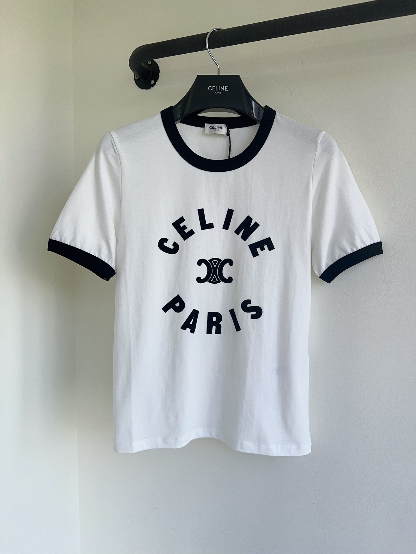 Bagsaaa Ce1i*e Triomphe T-Shirt In Cotton Jersey