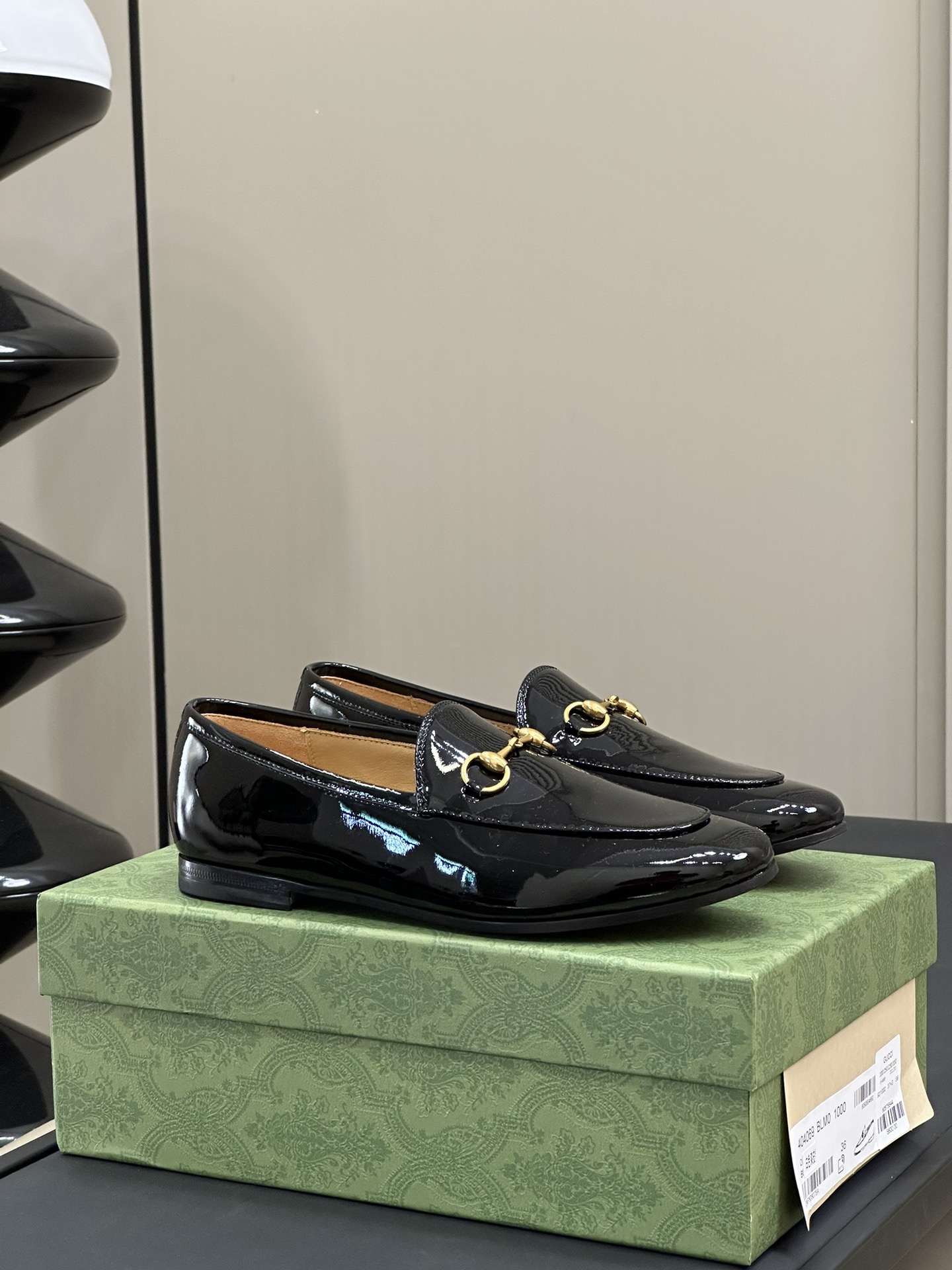 Bagsaaa Women's Gvc*1 Jordaan Loafer Black Patent