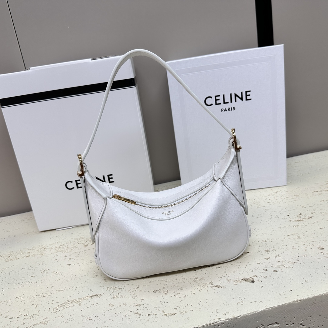 Bagsaaa Mini Romy In S*pple Calfskin White - 19 X 14 X 5 CM
