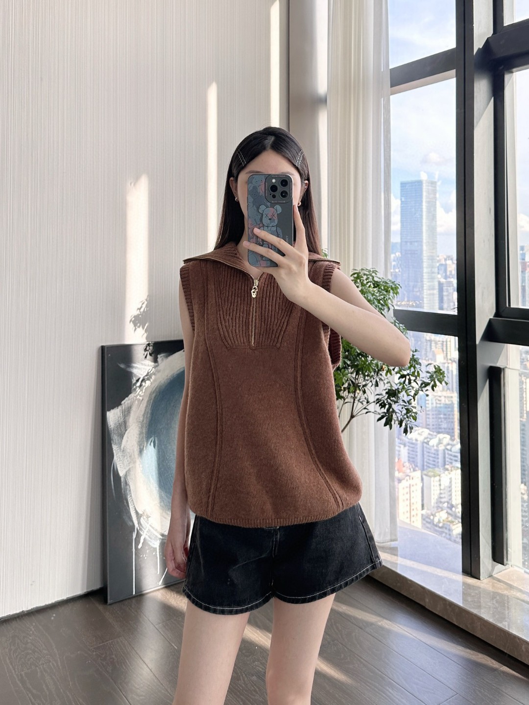 Bagsaaa Ch**el Sweater Brown Cashmere P77533