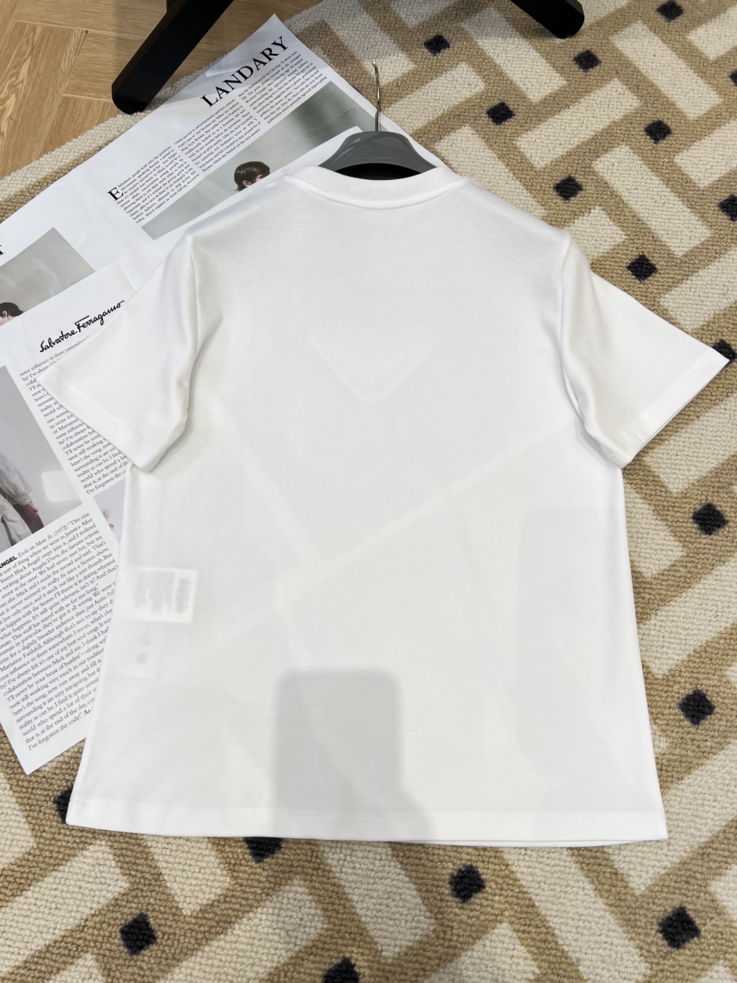Bagsaaa Pra*a Interlock T-shirt White