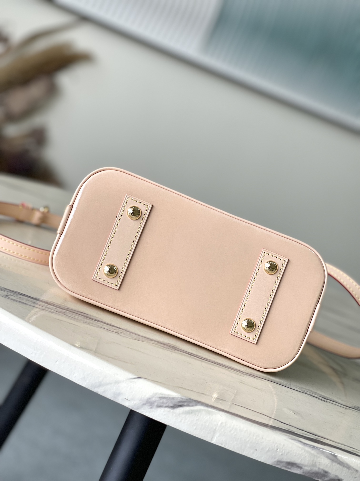 Bagsaaa L0vis Vvtt0n N40516 Alma BB Bag Peach - 23.5 x 17.5 x 11.5 cm