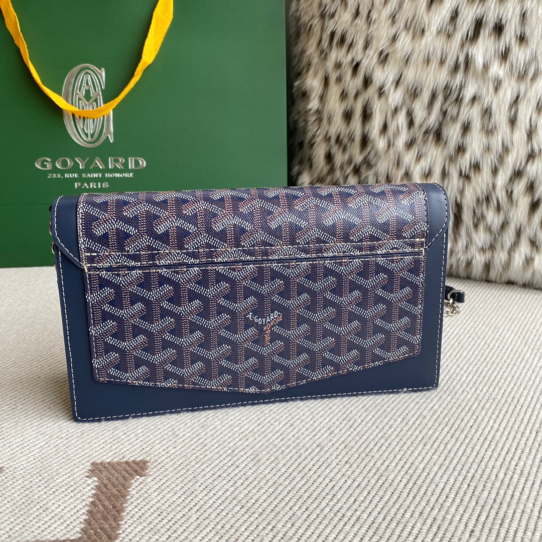 Bagsaaa G09ard Duchesse Marie-Caroline Bag Navy Blue - 25x15x6.5