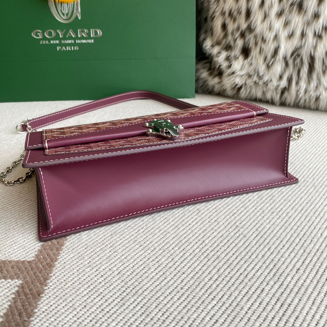 Bagsaaa G09ard Duchesse Marie-Caroline Bag Red - 25x15x6.5