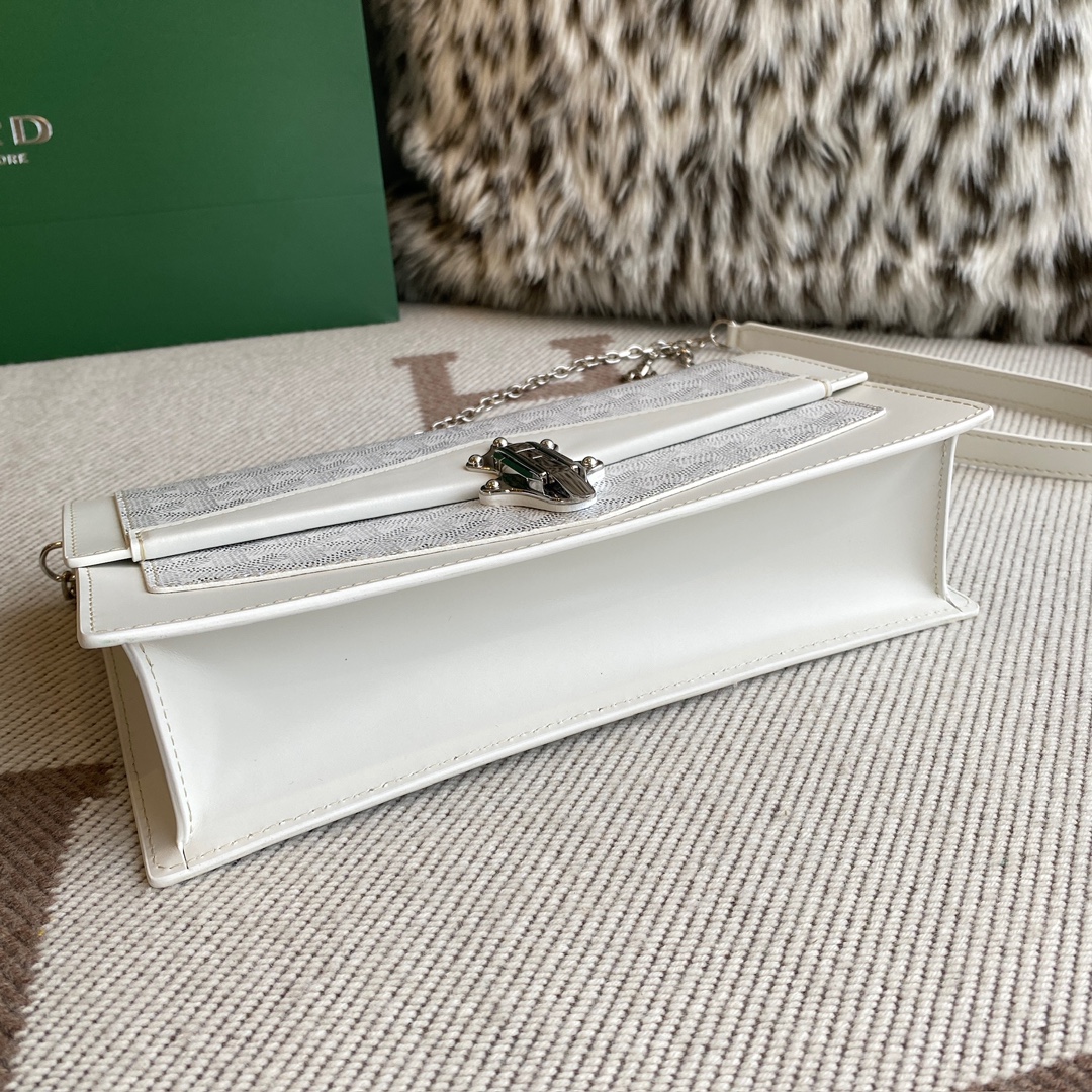 Bagsaaa G09ard Duchesse Marie-Caroline Bag White - 25x15x6.5
