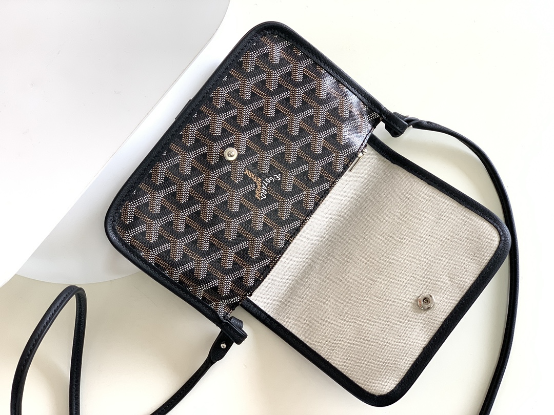 Bagsaaa G09ard Plumet Pocket Wallet Black - 14 x 2.5 x 20.5 cm