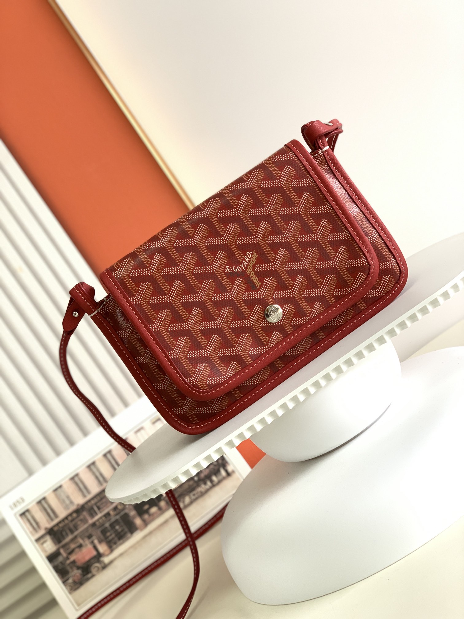 Bagsaaa G09ard Plumet Pocket Wallet Red - 14 x 2.5 x 20.5 cm