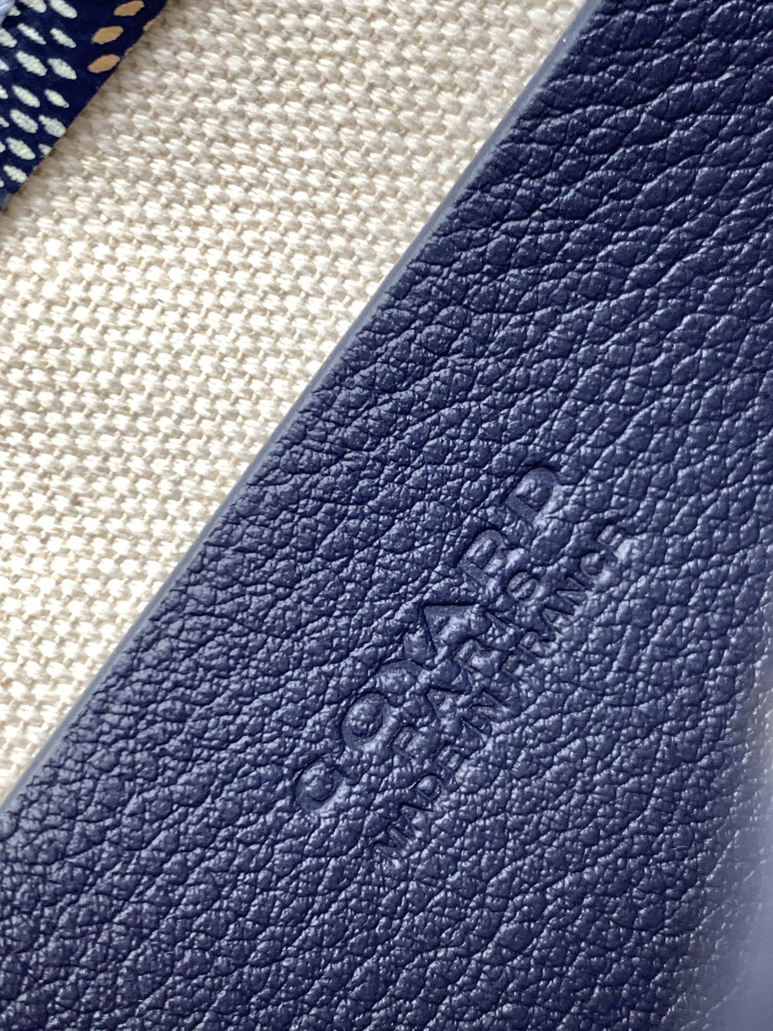 Bagsaaa G09ard Plumet Pocket Wallet Navy Blue - 14 x 2.5 x 20.5 cm