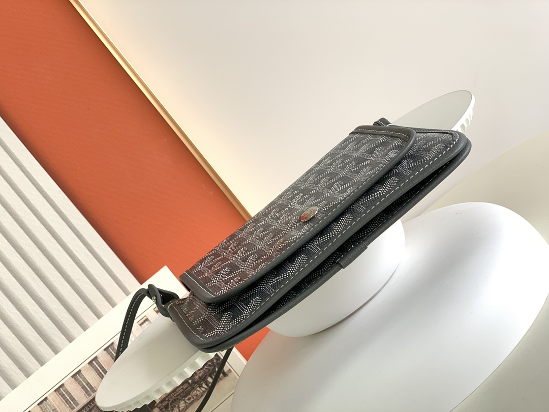 Bagsaaa G09ard Plumet Pocket Wallet Gray - 14 x 2.5 x 20.5 cm