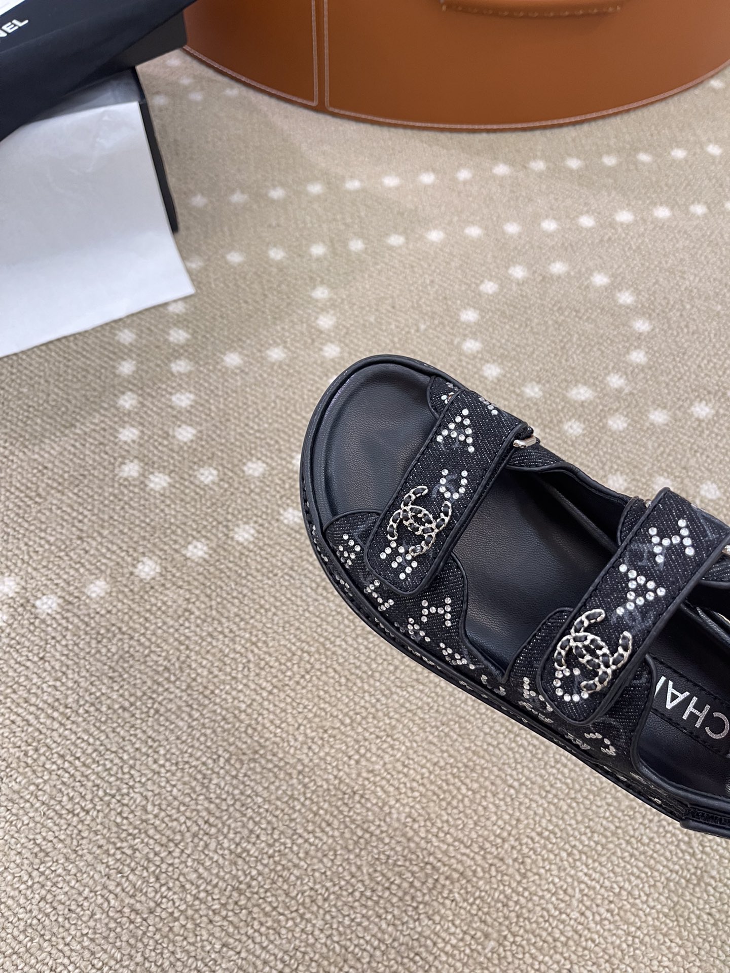 Ch**el Blingbling Sandals