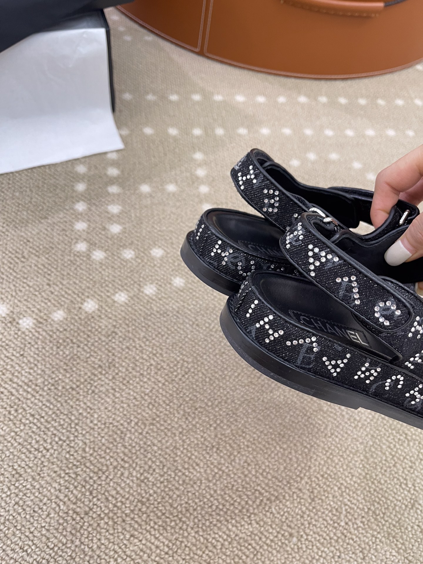 Ch**el Blingbling Sandals