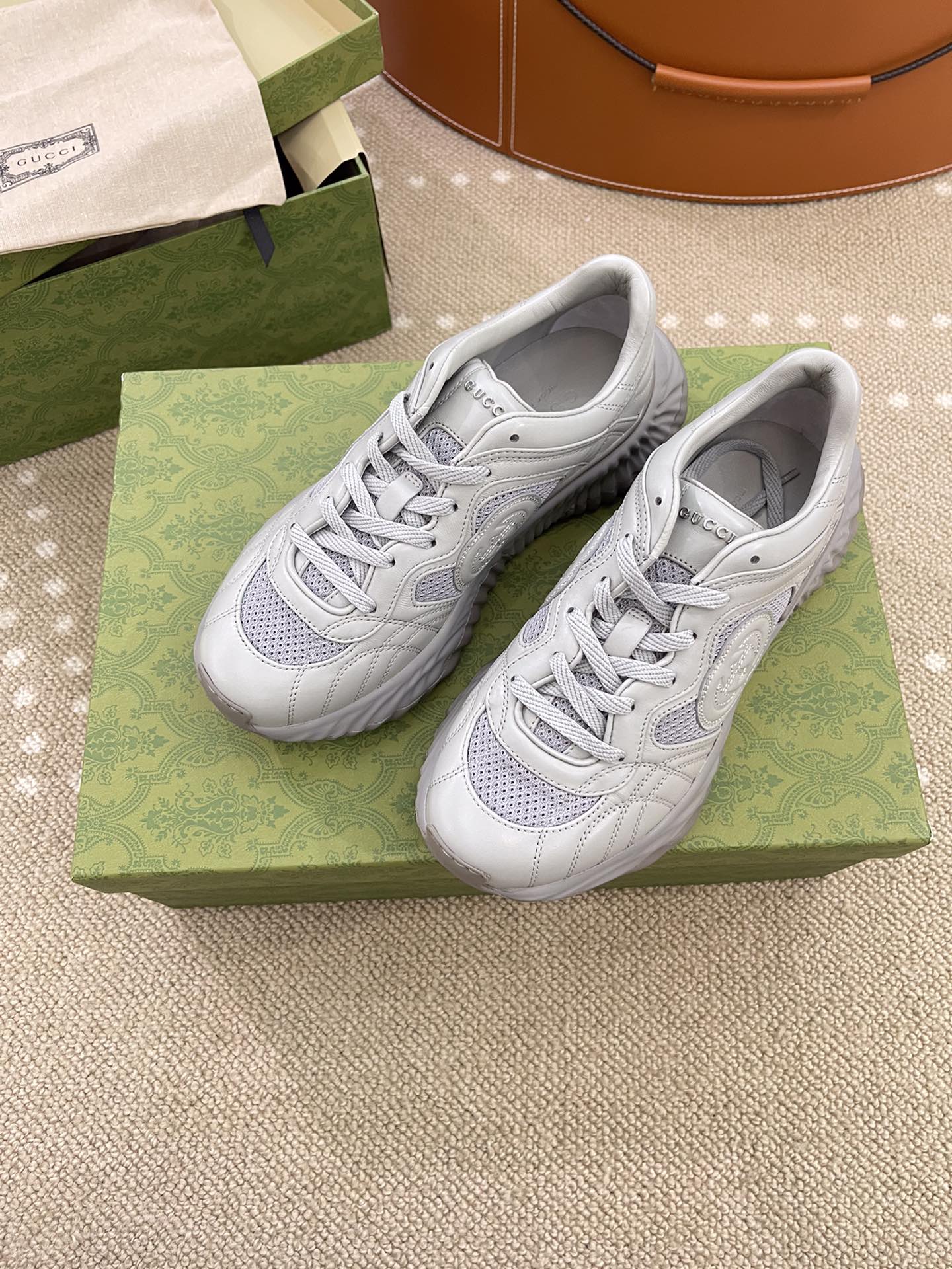Bagsaaa Gvc*1 Ripple Trainer Grey 771471