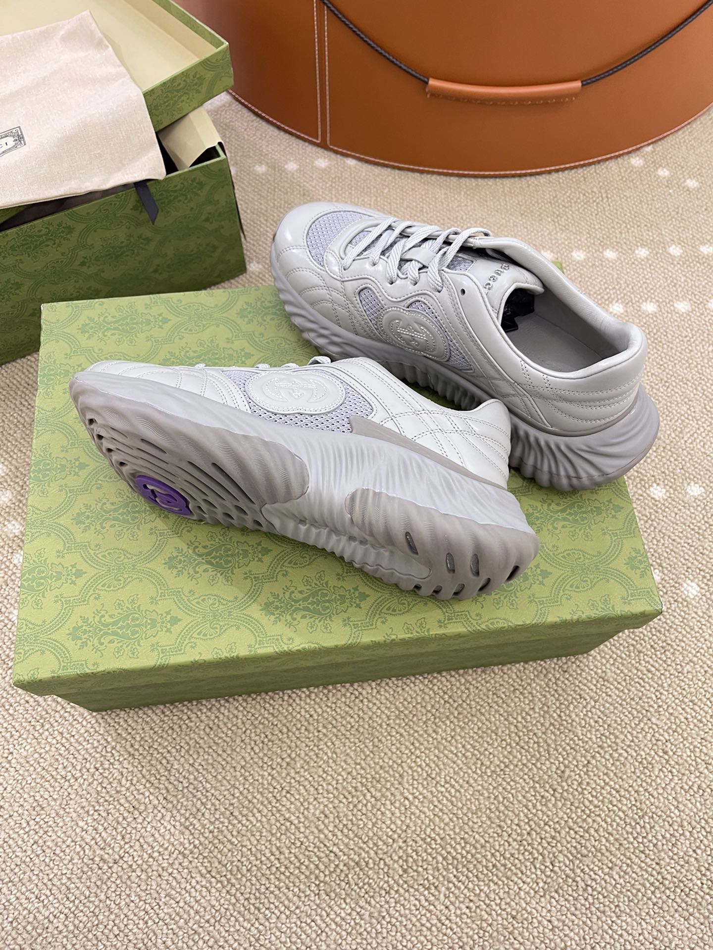 Bagsaaa Gvc*1 Ripple Trainer Grey 771471