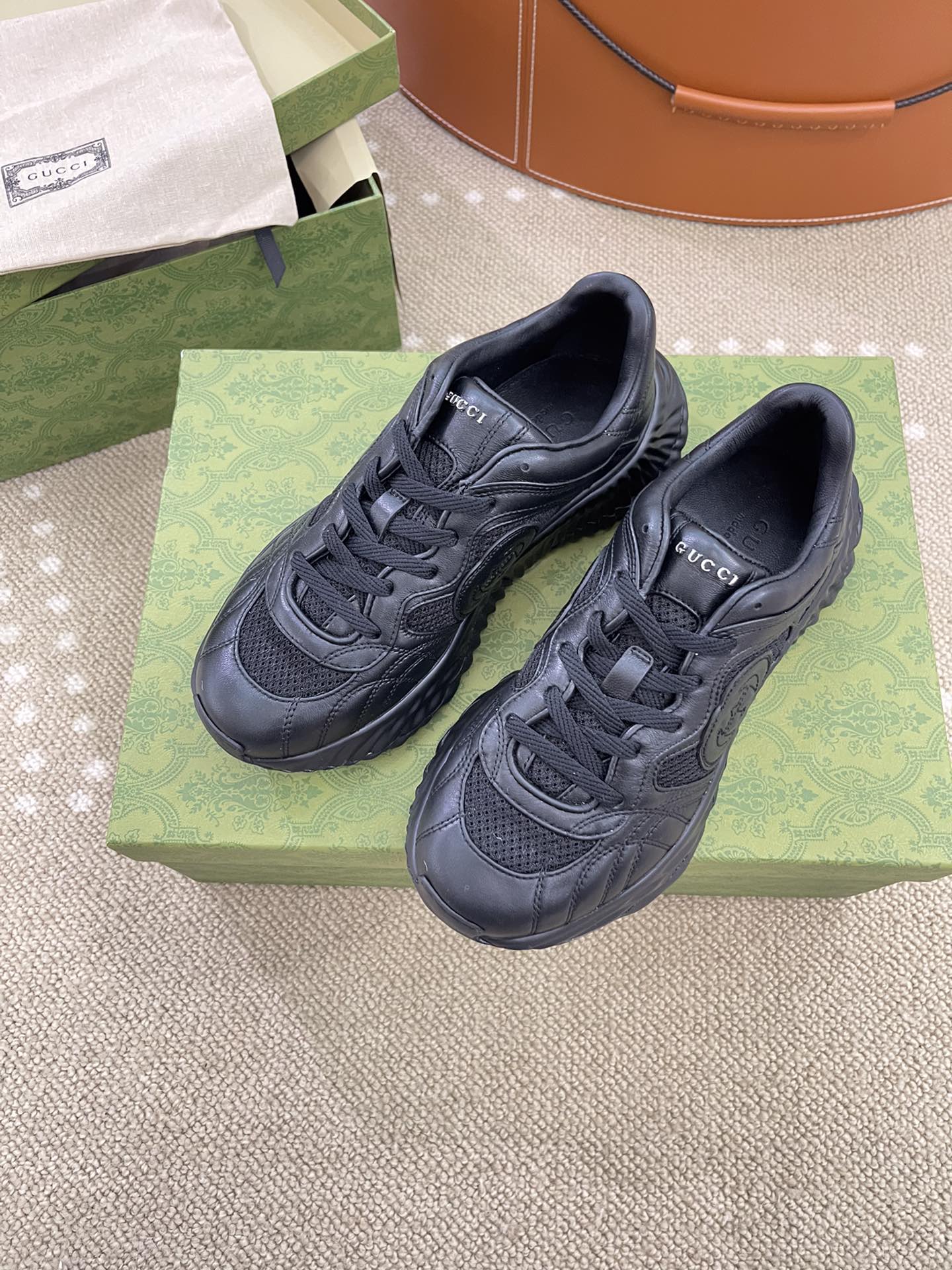 Bagsaaa Gvc*1 Ripple Trainer Black 771471
