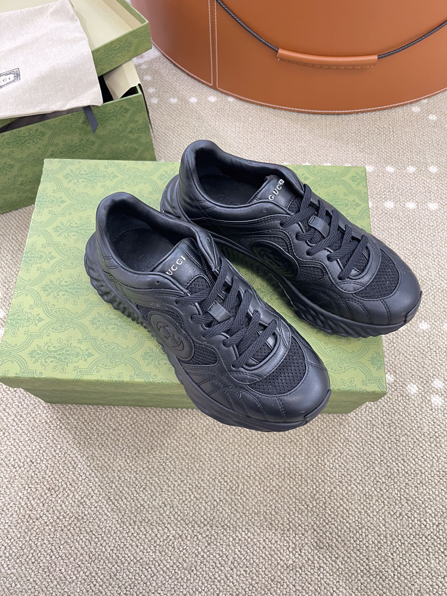 Bagsaaa Gvc*1 Ripple Trainer Black 771471