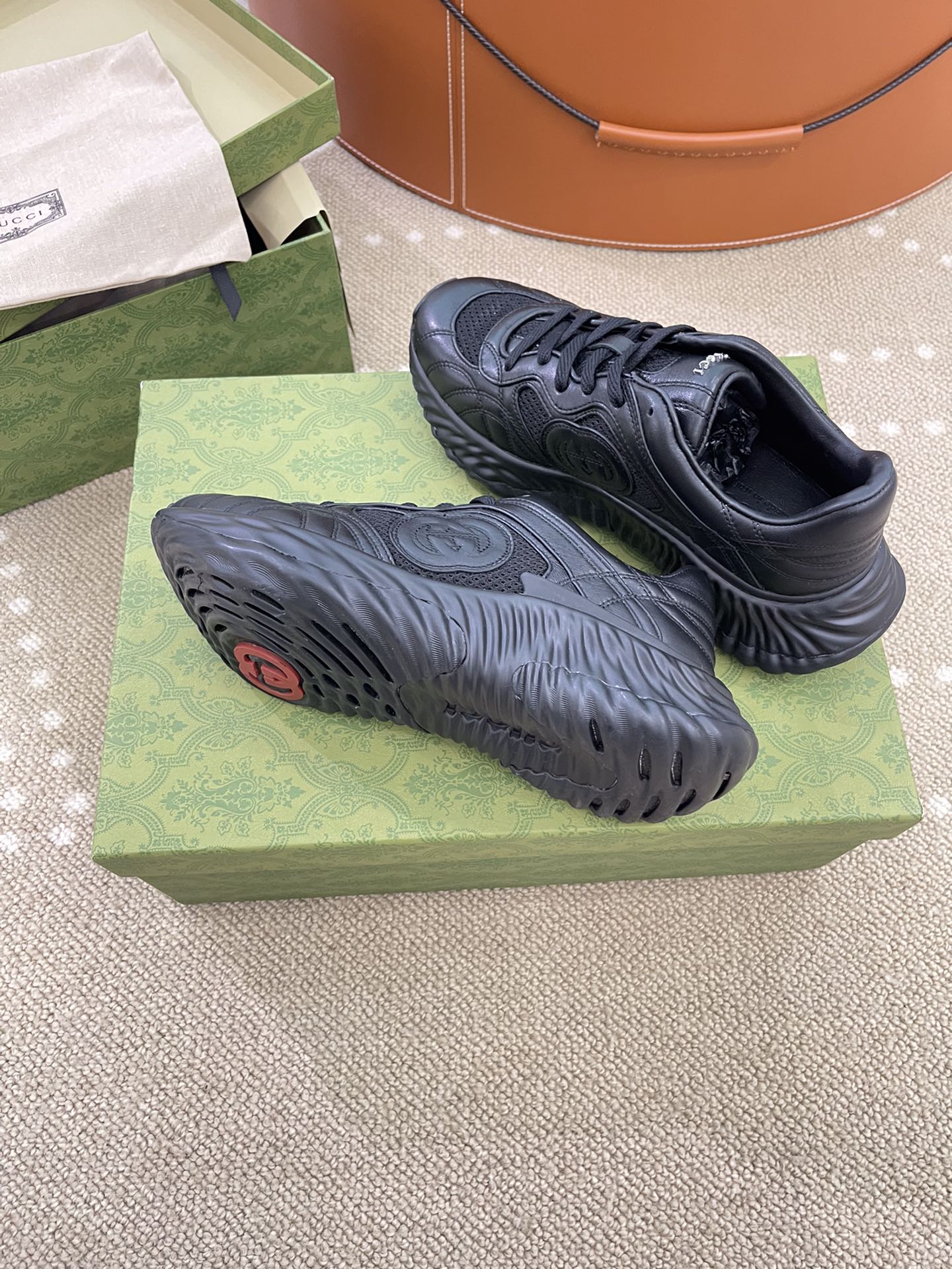 Bagsaaa Gvc*1 Ripple Trainer Black 771471