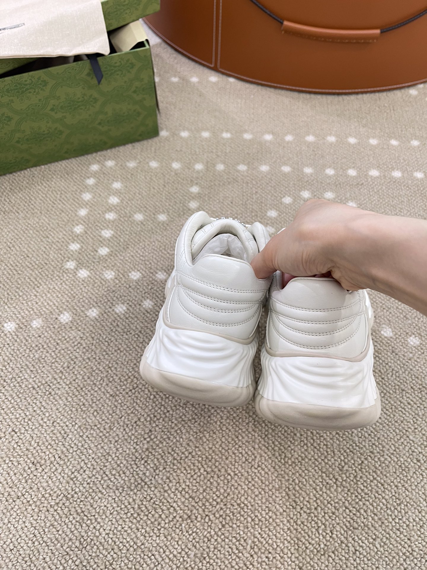 Bagsaaa Gvc*1 Ripple Trainer White 771471
